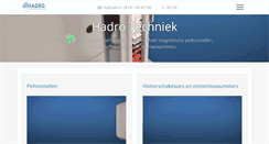Desktop Screenshot of hadro.nl